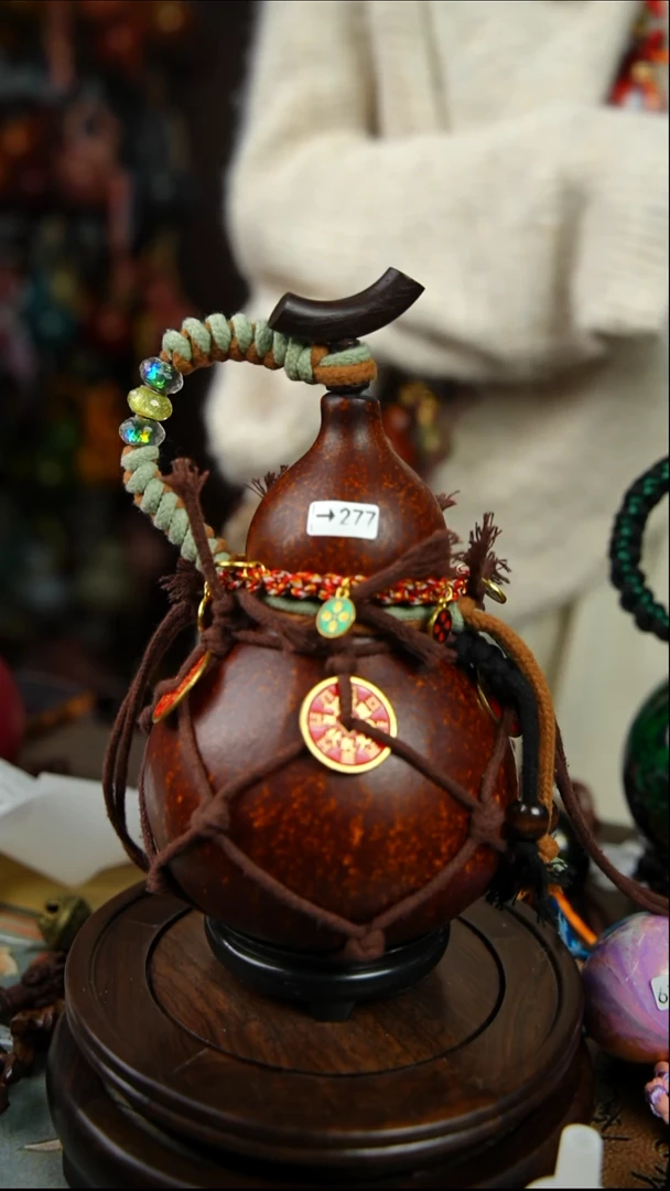 277号650ml左右非遗大漆酒葫芦