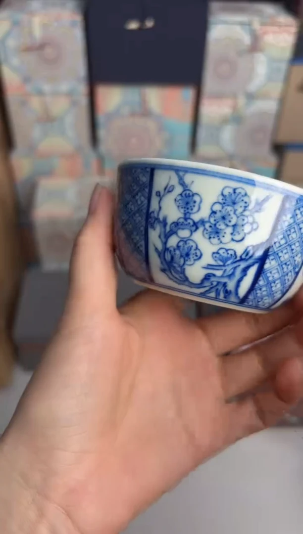 景德镇纯手工手绘瓷器（无礼盒）