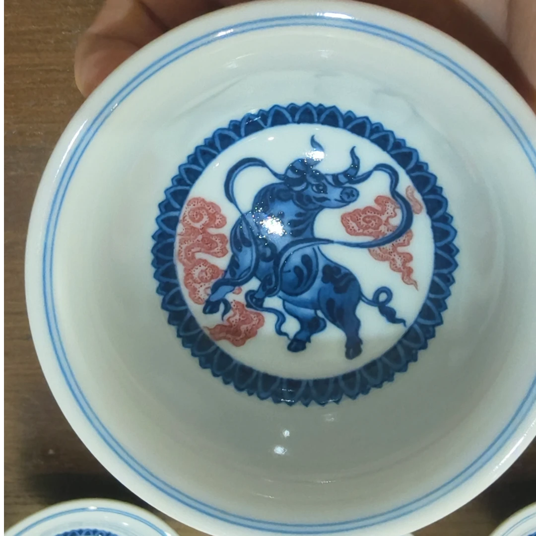 【子君堂】缠枝莲十二生肖牛