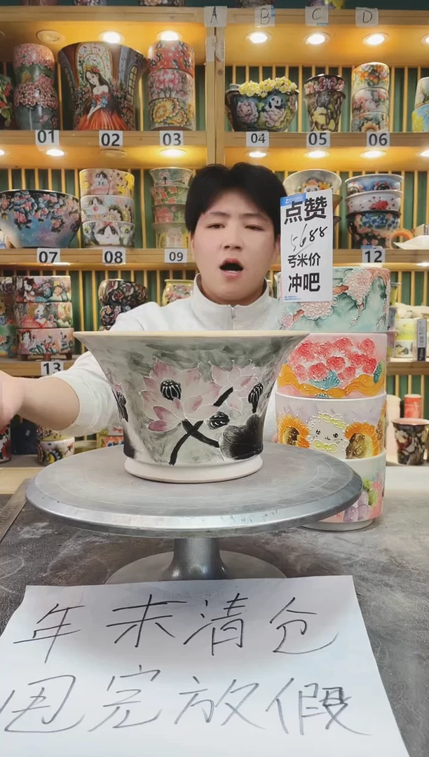 【闪购商品】瓷片默认微瑕一物一拍0118-023