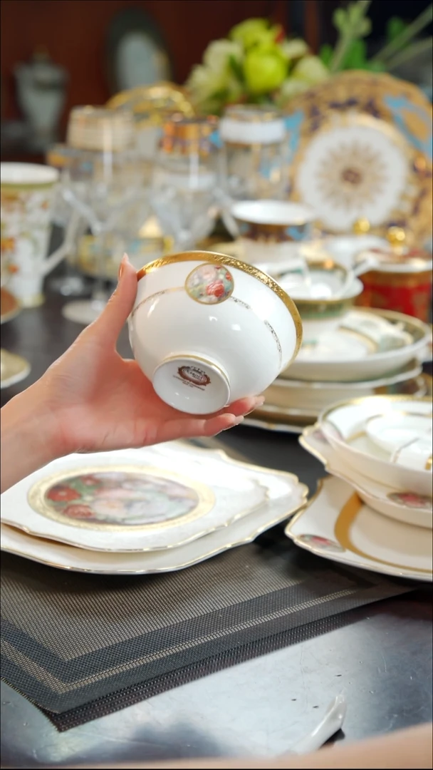 瓷片4.75英寸米饭碗1个