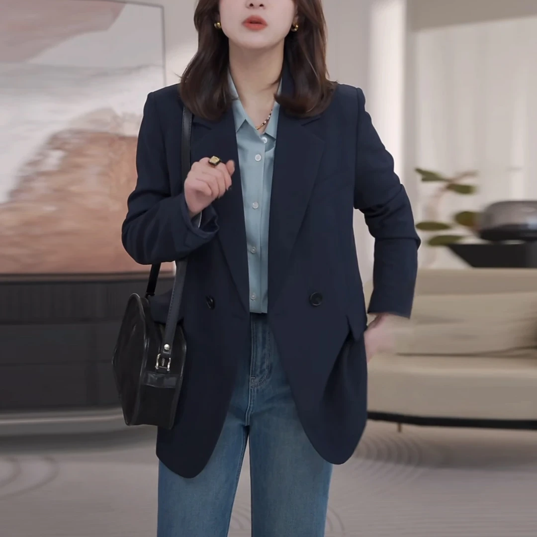 西装外套女2025新款春季显瘦通勤小西服韩版女上衣气质女款女式