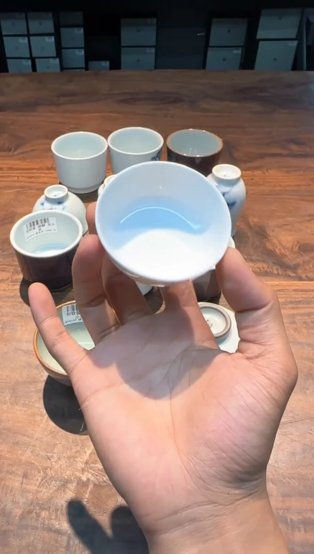 心***人刘钦莹 白瓷单杯（沁园款）