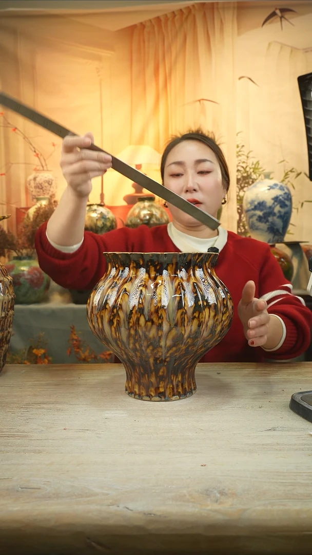 高度20口径 25陶瓷花器