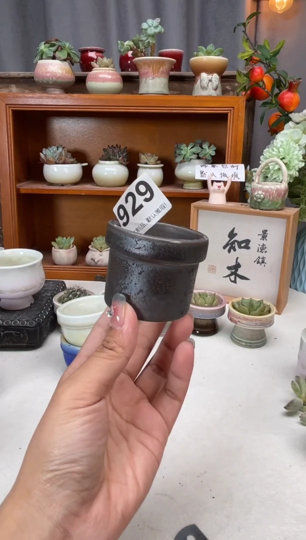 瓷片929知木小芳花盆编号