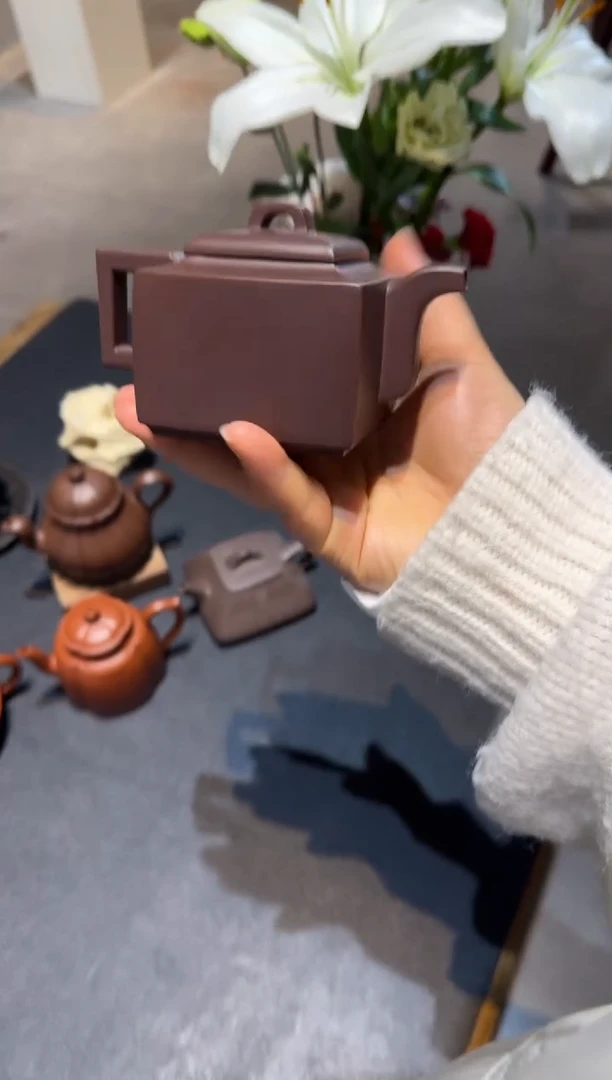 茶壶紫砂i**w亚明四方