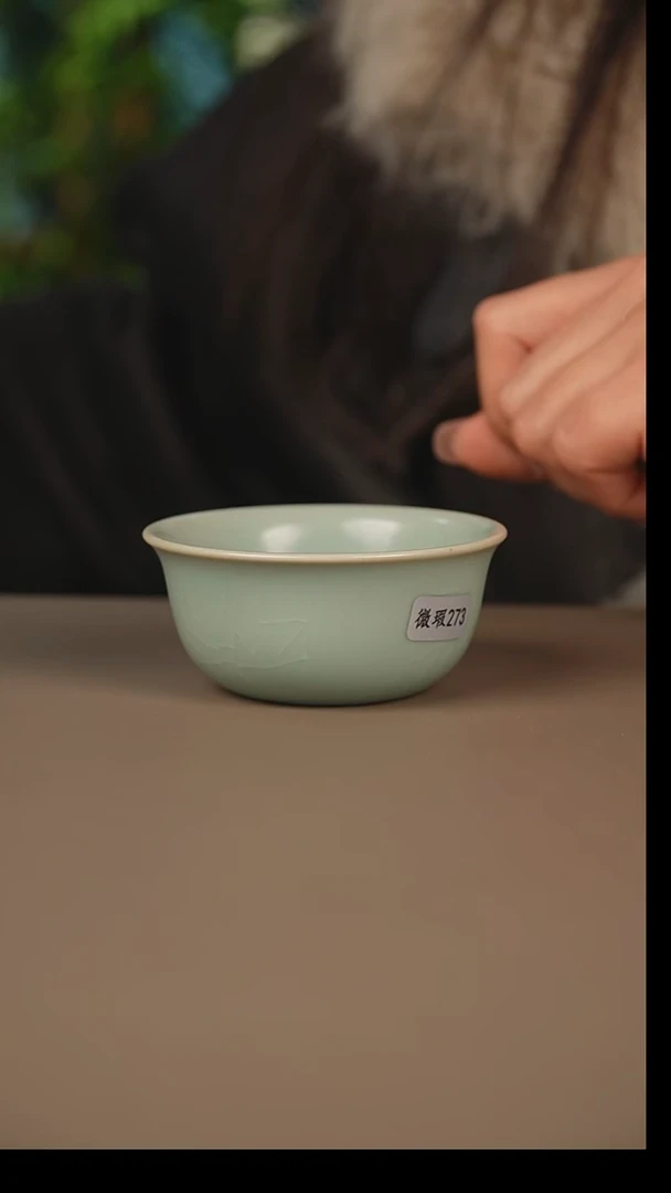 仿古鸡缸杯微暇1