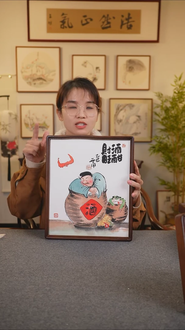 横款鹿鸣现代美术馆 -仲维利老师作品