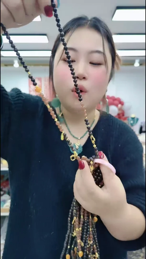 【闪购商品】和田玉（糖玉）颈饰未镶嵌2136糖料万能链