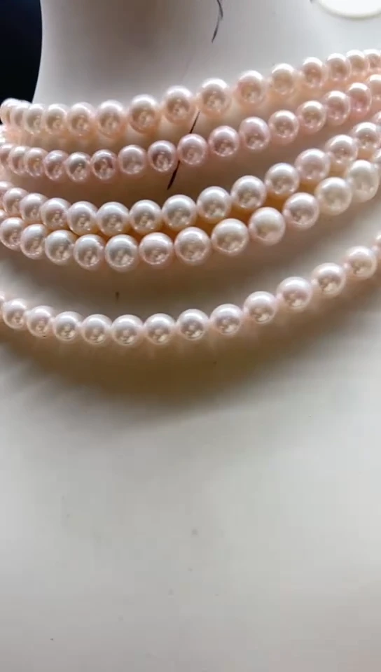 淡水珍珠未镶嵌颈饰1