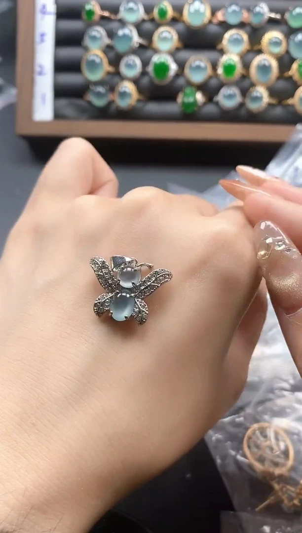 未镶嵌戒指翡翠51151