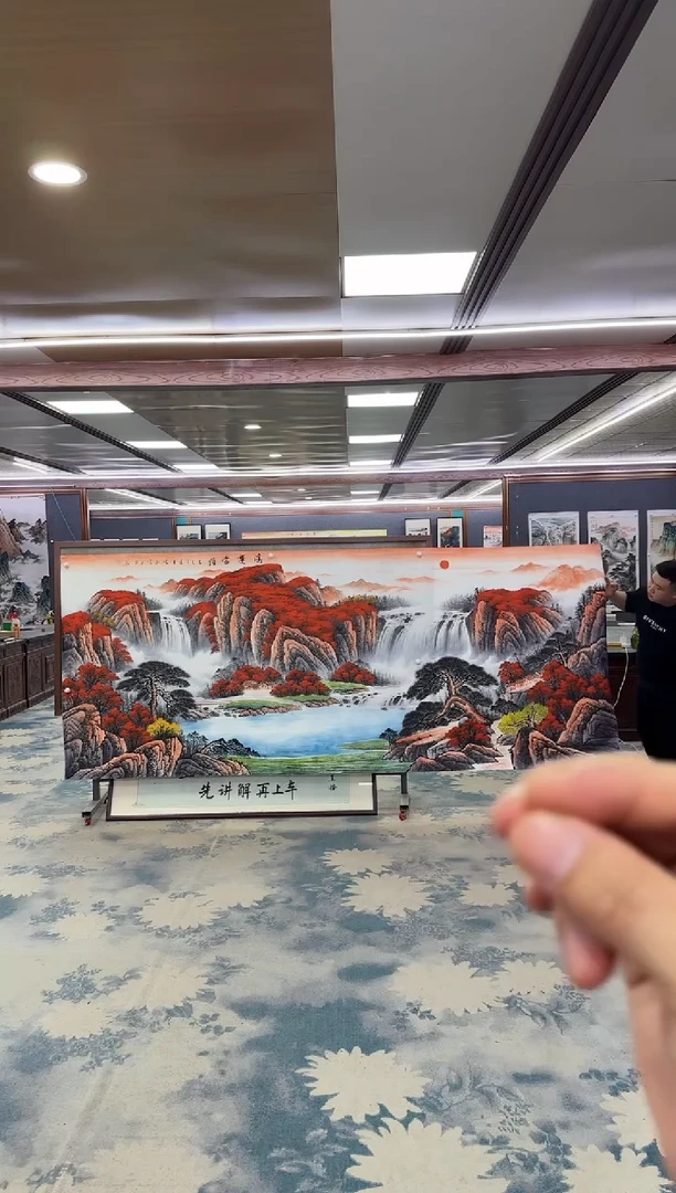 国画W-刘雪红-大丈二-山水国画