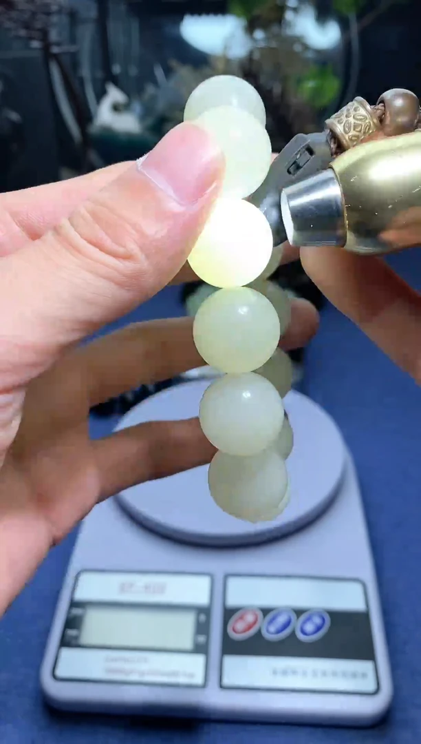 【闪购商品】和田玉颈饰未镶嵌蜂蜜水卡18mm