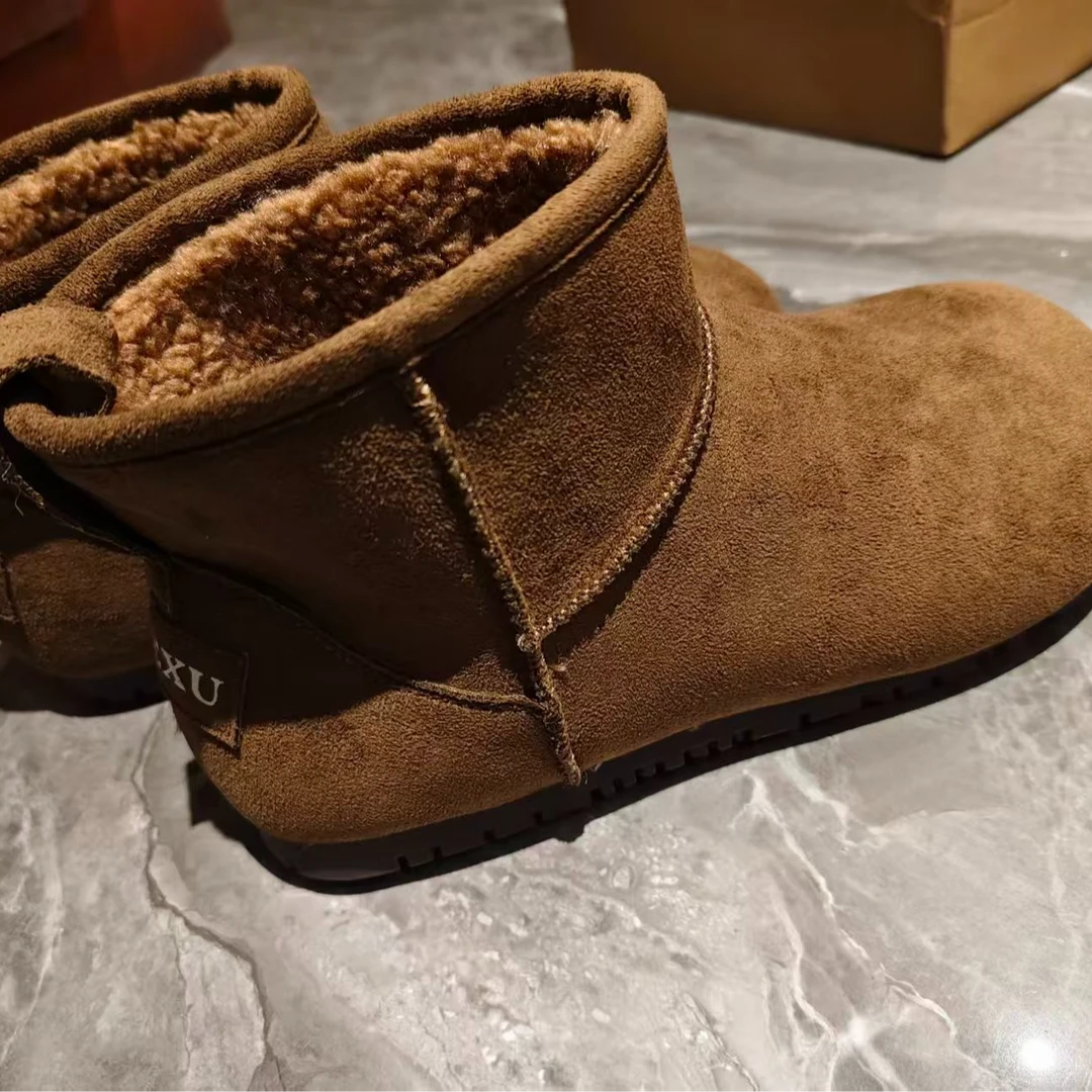 雪地靴  卡色 9987