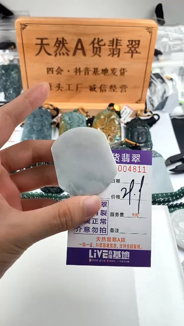 颈饰未镶嵌翡翠