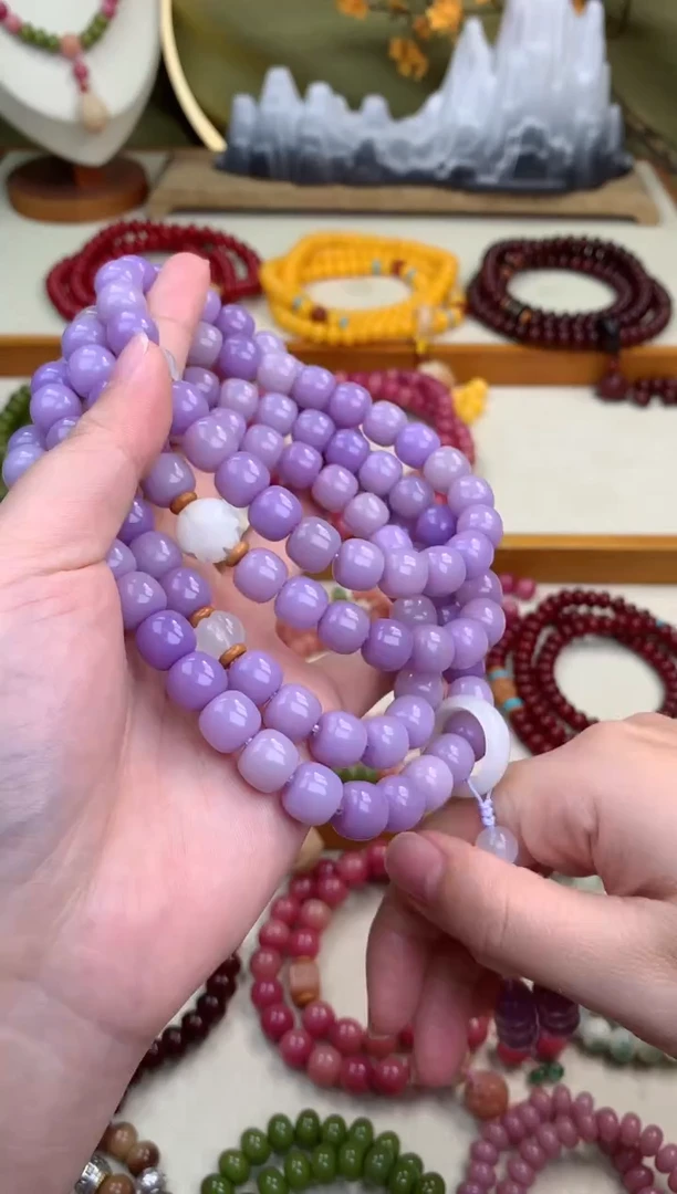 【闪购商品】白玉菩提手串紫气东来108颗