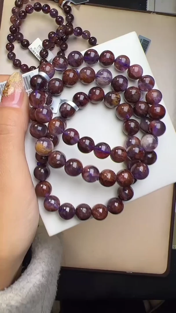 【闪购商品】水晶手链未镶嵌xc1307约9mm多样性发一件