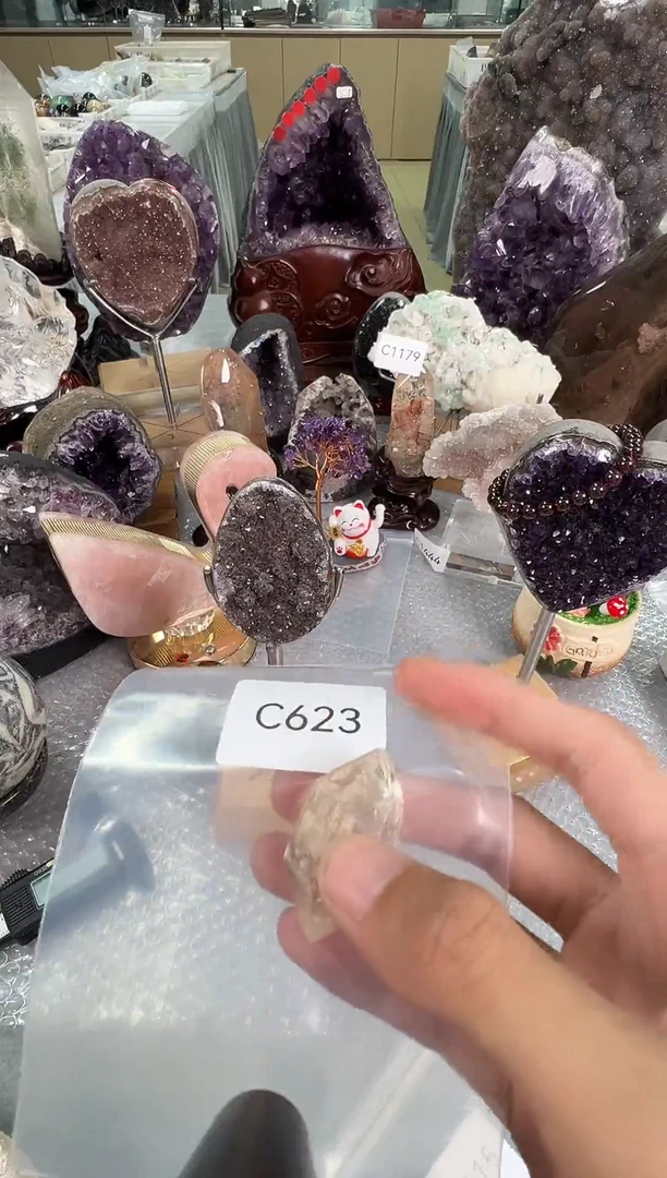 未镶嵌珠宝半成品水晶C623