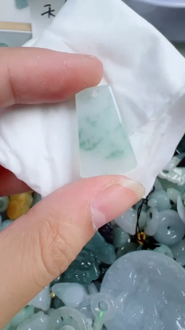 散珠翡翠111号链接，A货翡翠
