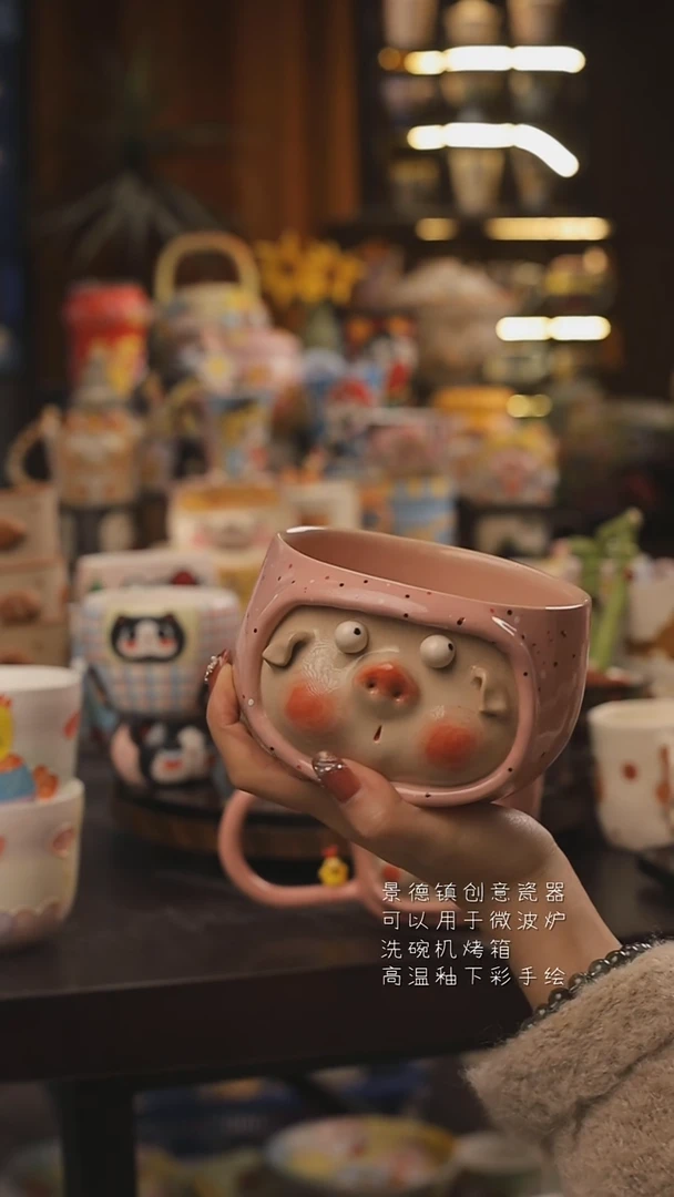 景德镇釉下彩绘设计师款式陶瓷