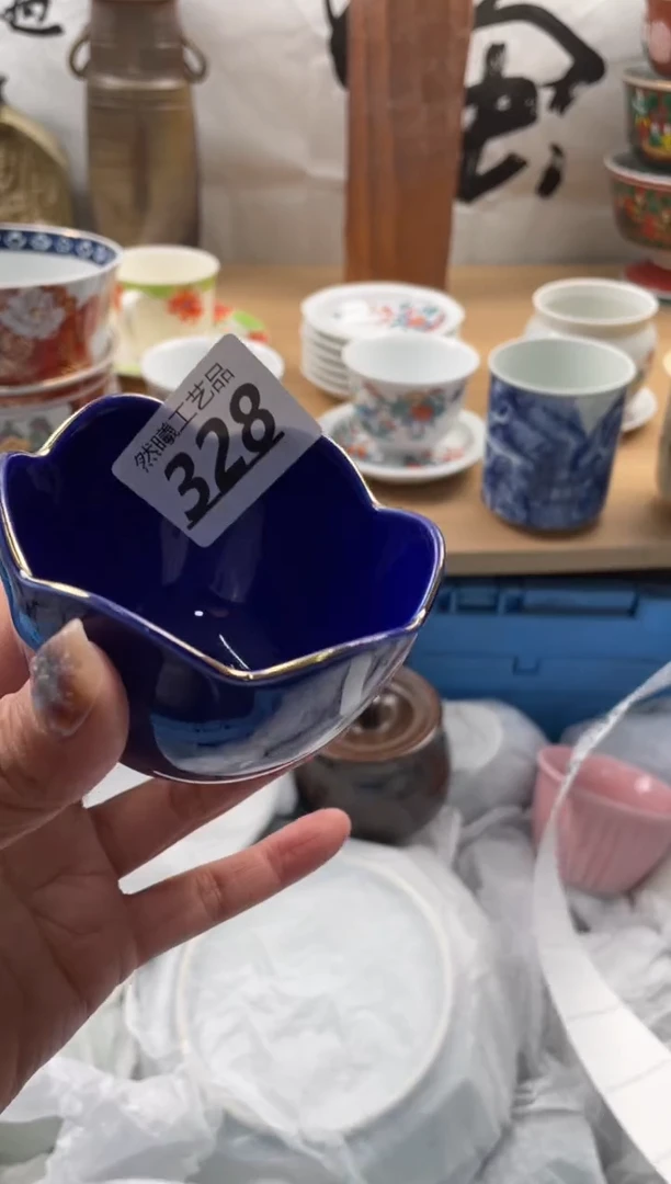 【闪购商品】瓷片328然曦海外工艺品18包邮