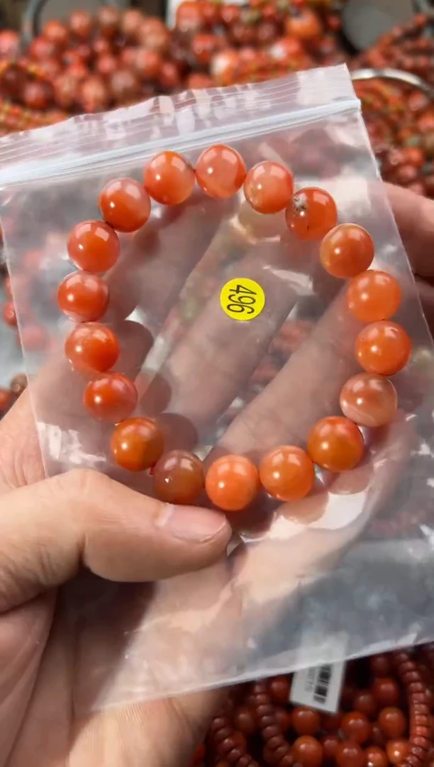 未镶嵌手串南红玛瑙11+