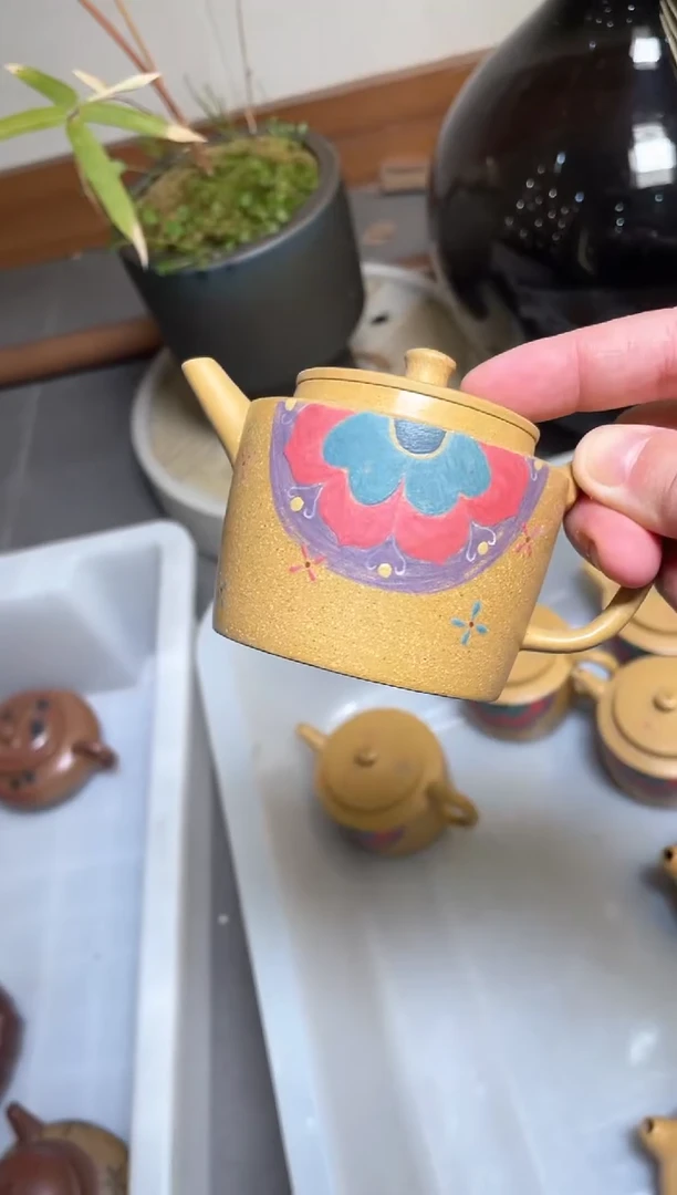 【闪购商品】紫砂茶壶宝相花紫砂壶