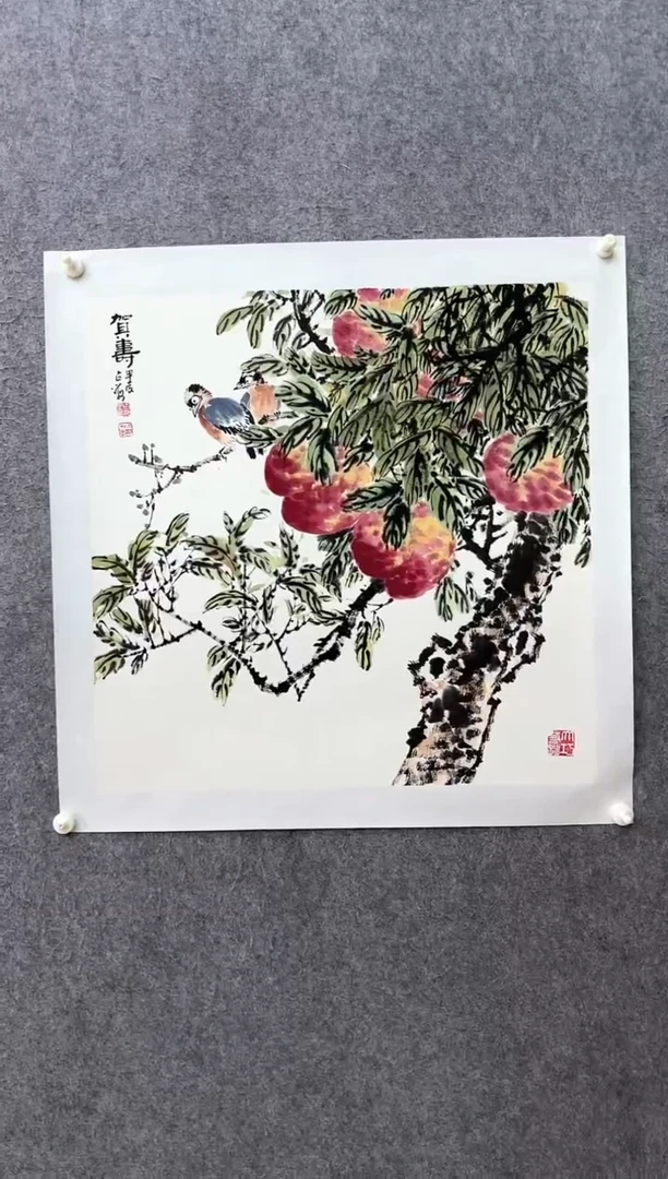 国画ST-WZH-花鸟绘画作品