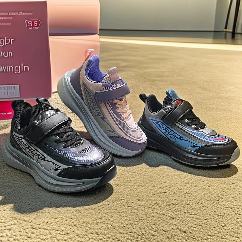 休闲春秋男女儿童运动鞋透气厚底童鞋时尚女鞋春季秋季跑步9920