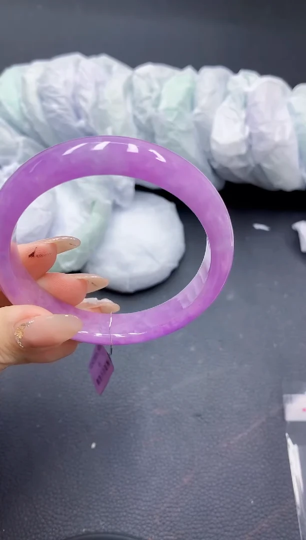 高冰透美人手镯 所见即所得113