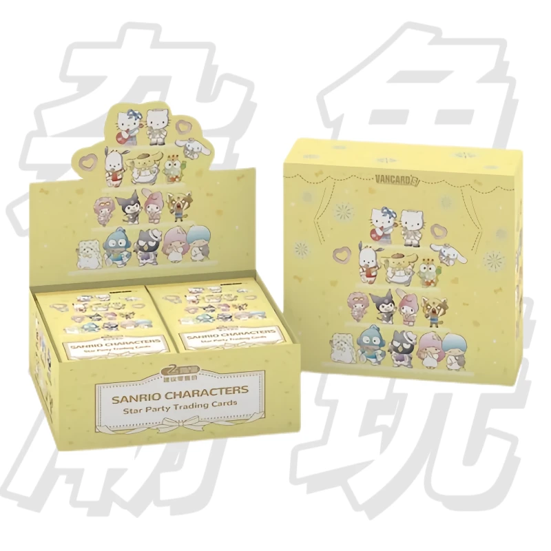 【拆卡-玩法/丢手绢】万画云游三丽鸥家族萌星派对收藏卡牌盲盒代拆