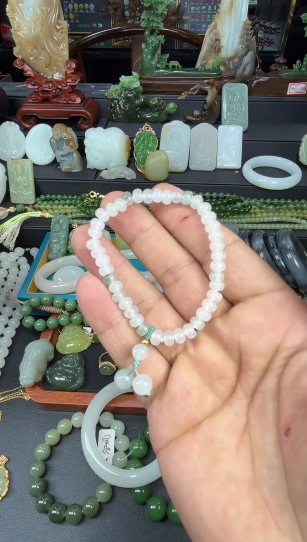 石英质玉手链未镶嵌手串