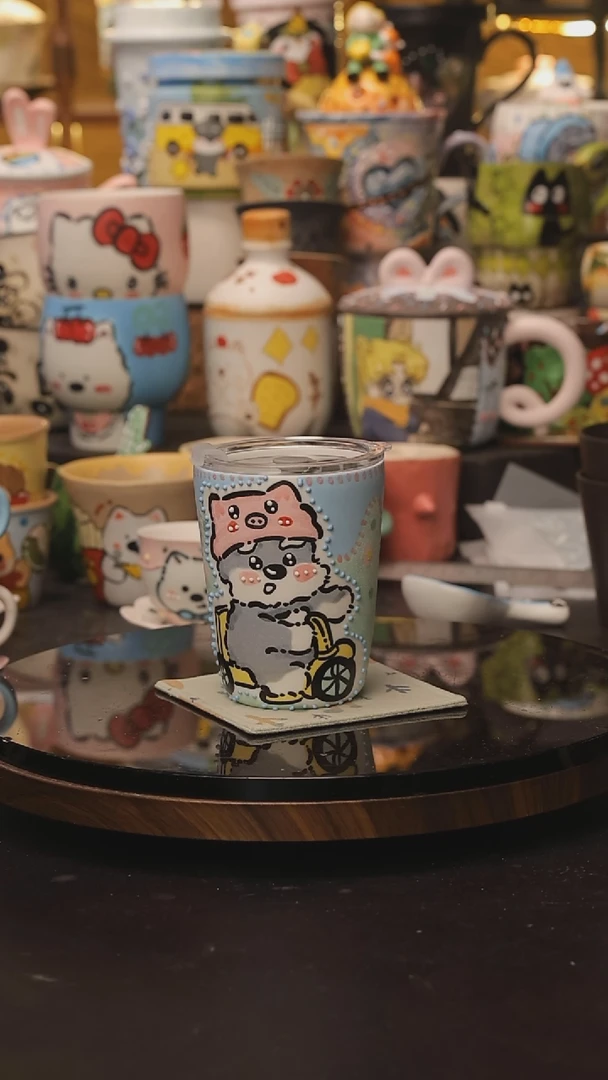景德镇釉下彩绘设计师款式陶瓷