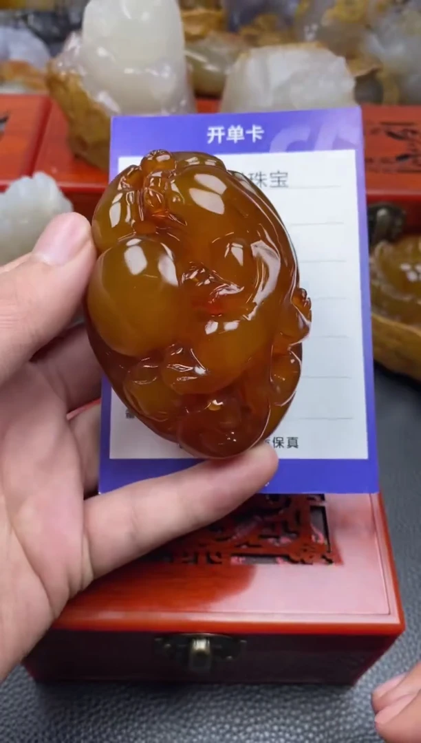 【闪购商品】玛瑙/玉髓手把未镶嵌00