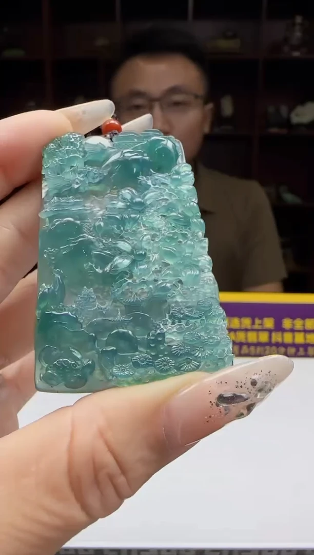 未镶嵌定制翡翠Q63572翡翠 多样性发一