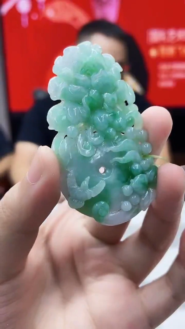 未镶嵌定制翡翠吊坠120