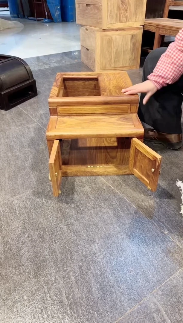 花梨木类成套家具国标红木刺猬紫檀飘窗几（无盖板