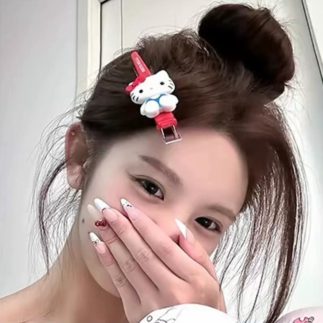 （20个）（固定款式）可爱侧边夹刘海夹碎发夹发卡发圈无痕头顶不伤发