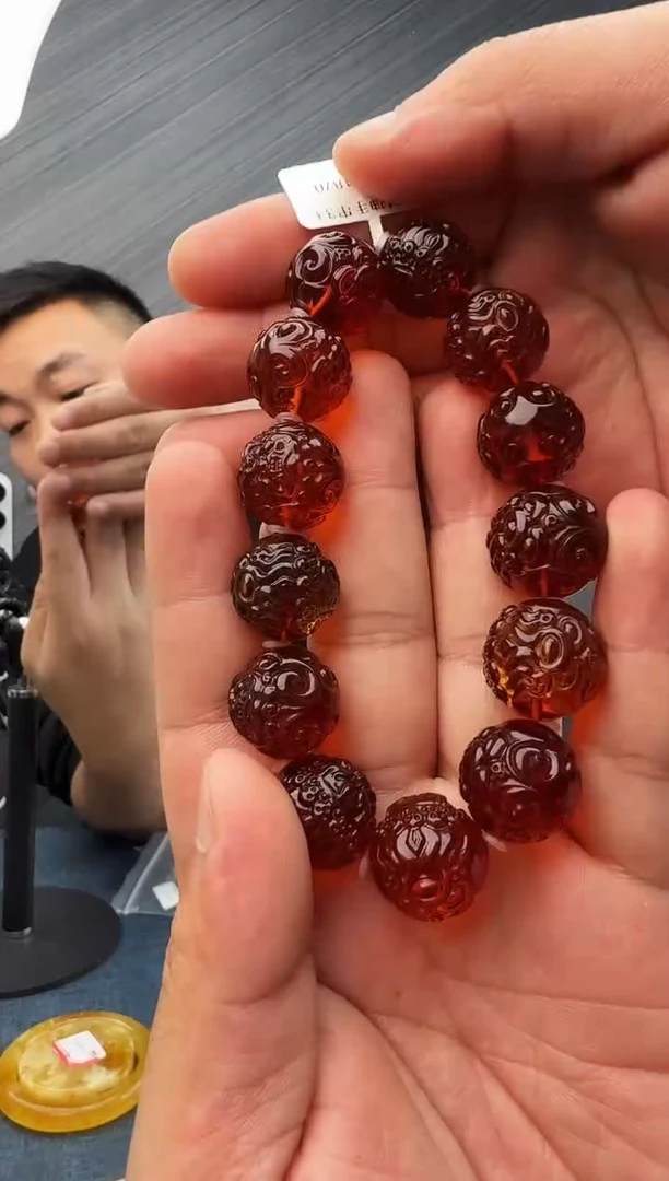 蜜蜡未镶嵌珠宝奇石假一罚十33，17多样性发其一