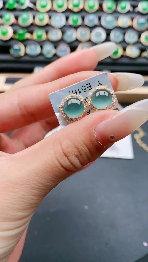 【闪购商品】翡翠戒指银S925镶嵌1111