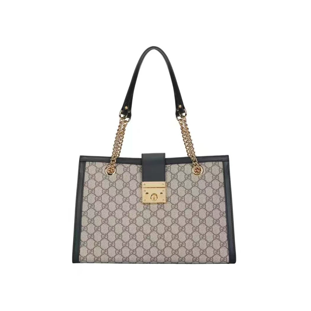99新 GUCCI/古驰 思斯专属 Padlock中号单肩包 THYX2442