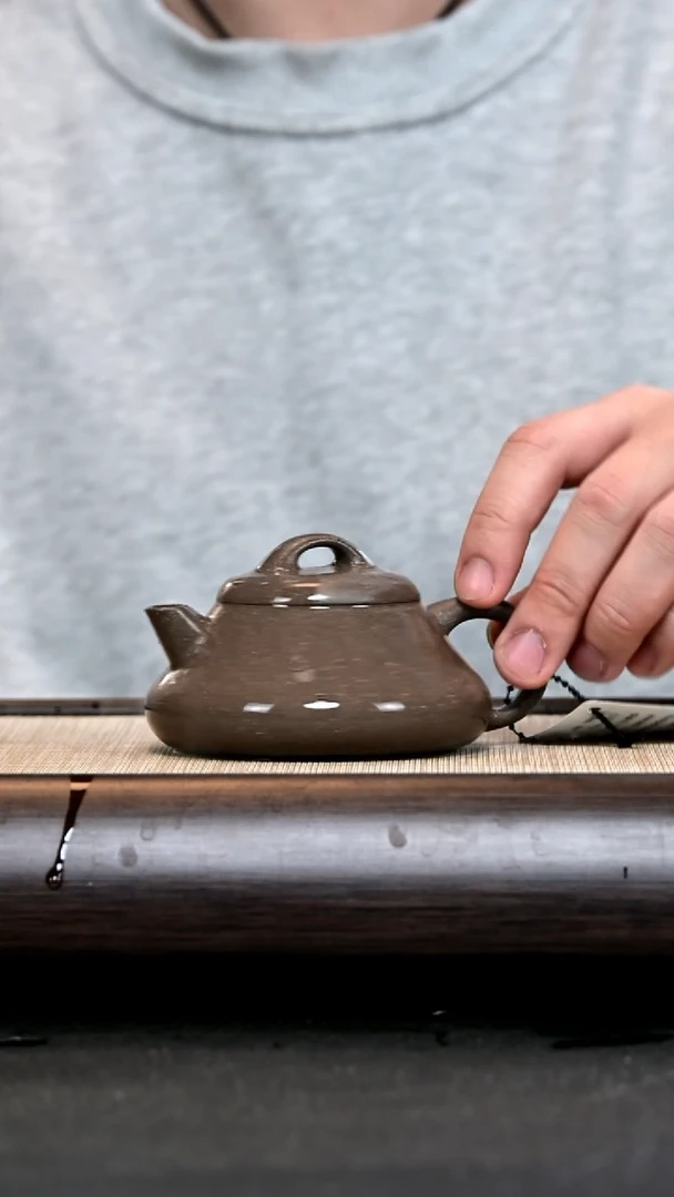 【闪购商品】紫砂茶壶GP15531 小石瓢 青段