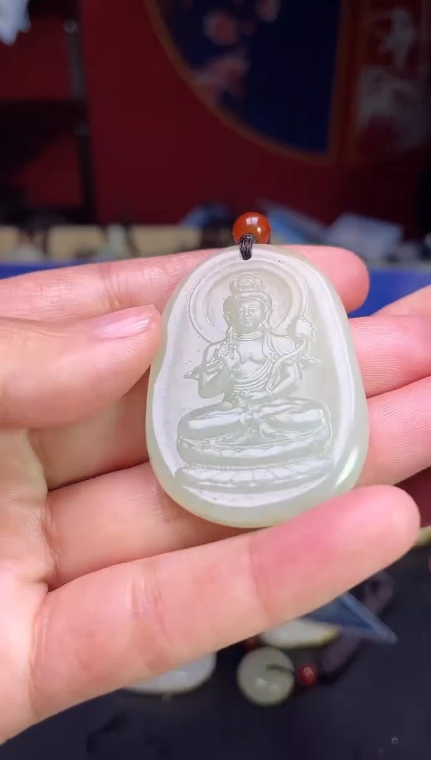 颈饰未镶嵌和田玉3