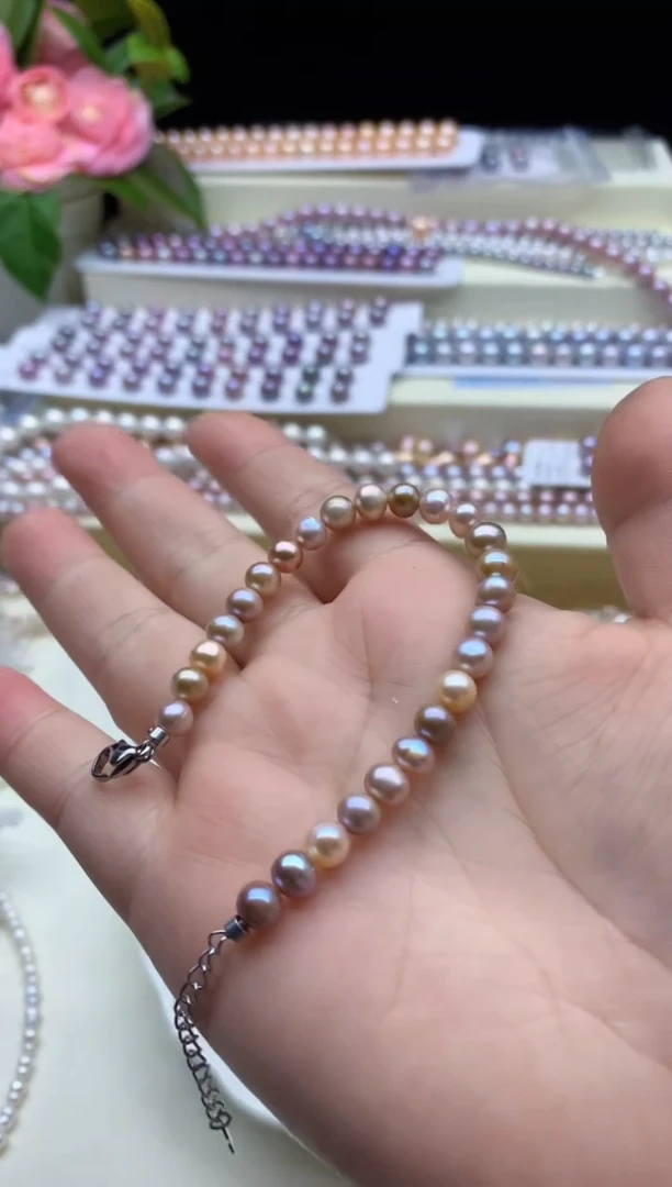 【闪购商品】淡水珍珠手链未镶嵌淡水珍珠手链