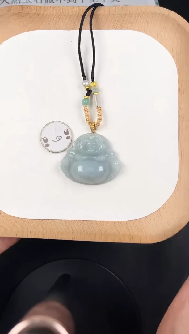 颈饰未镶嵌翡翠孤品-33