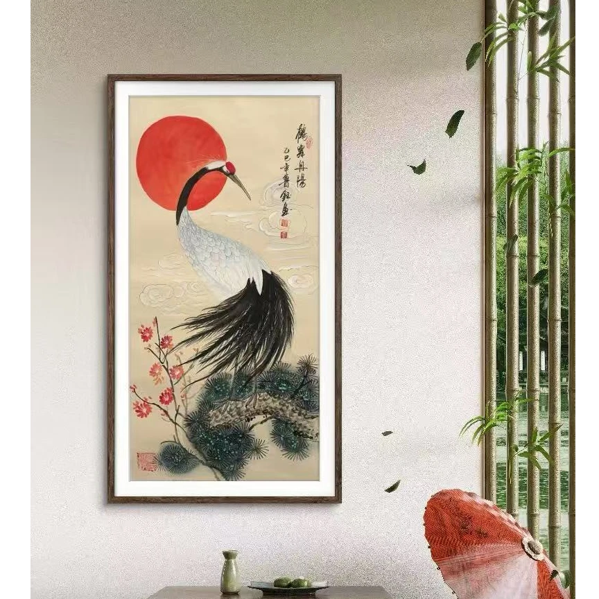 橱窗展示/二兄弟画馆//宣纸国画/带证书