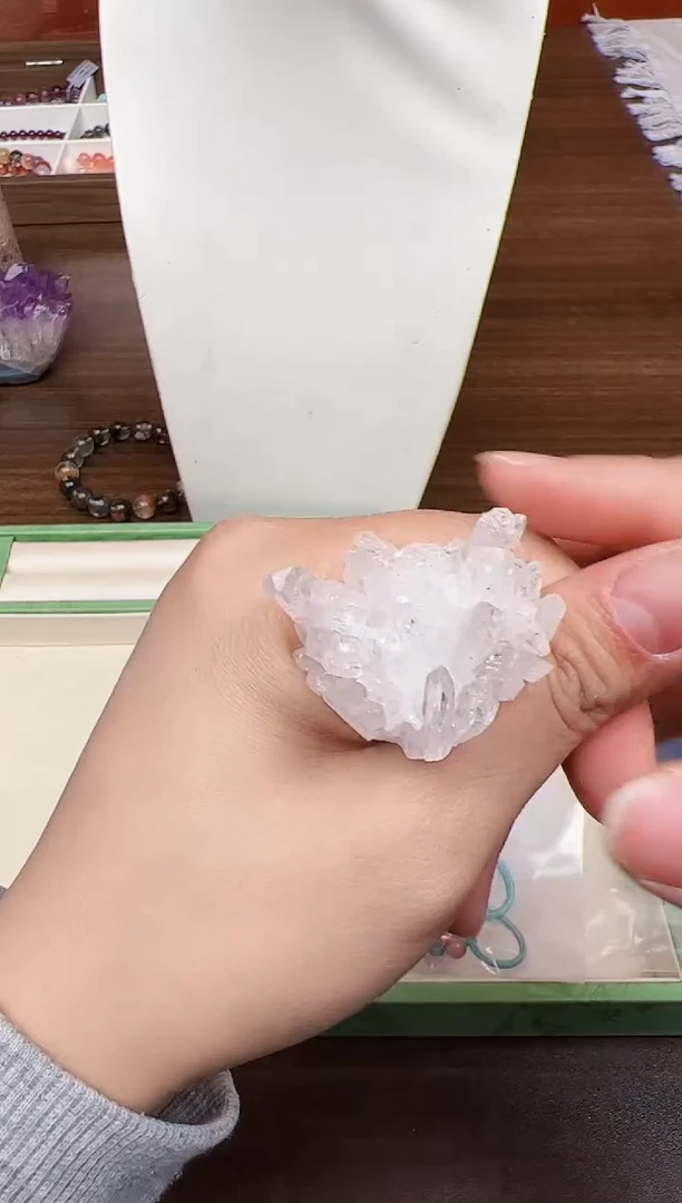 未镶嵌戒指水晶悦2792