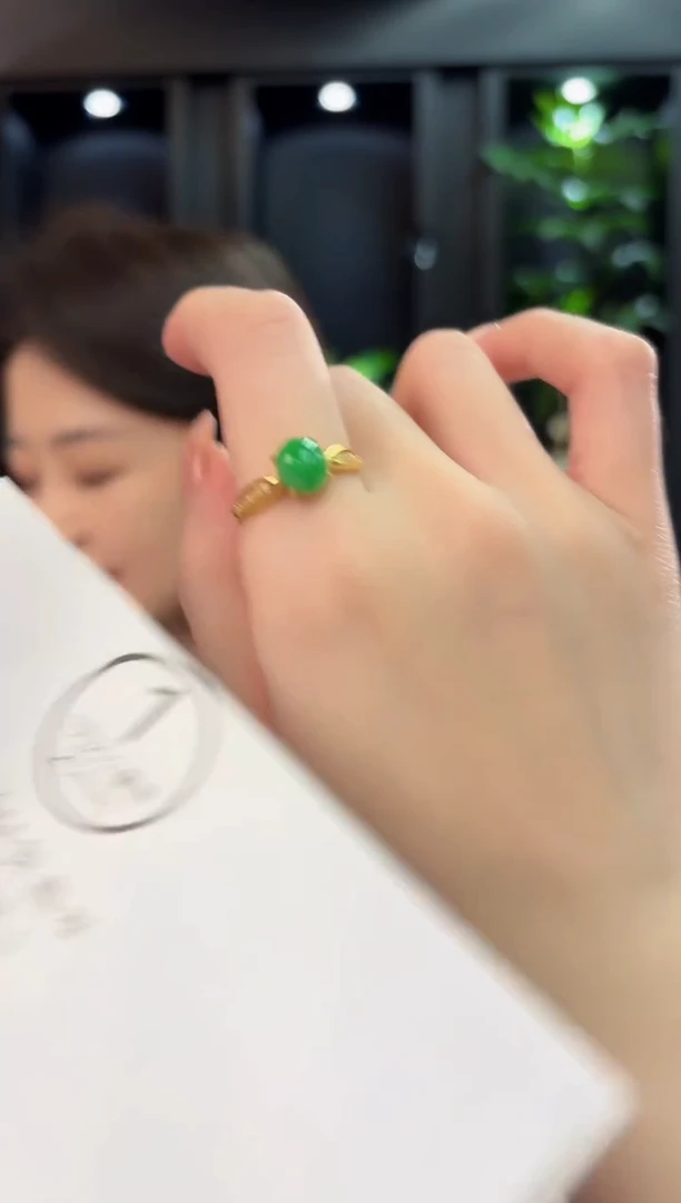 未镶嵌戒指翡翠 缅甸A货/支持复检/一件