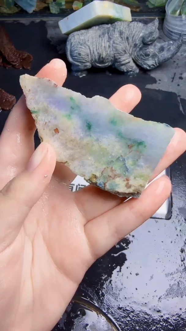 未镶嵌挂件翡翠周*林天然翡翠228