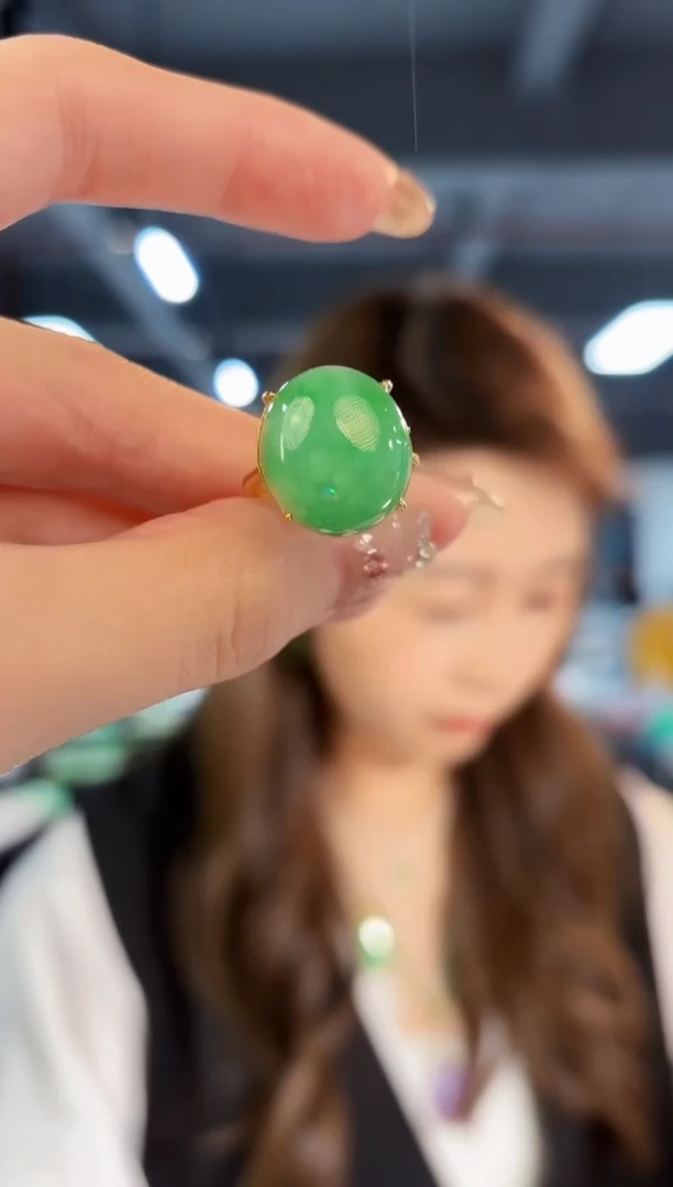 【闪购商品】翡翠戒指未镶嵌缅料A货/支持复检/一件